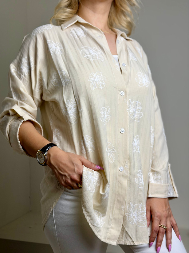 شومیز مانتویی زنانه